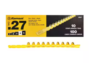 Ramset 100 count: .27 Steel & Concrete Strip