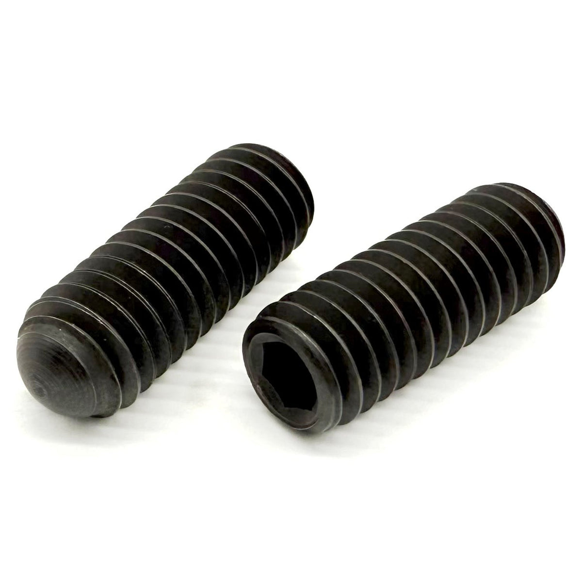 3/4"-10x1" Alloy Oval Point Allen Socket Set Screw Black Oxide