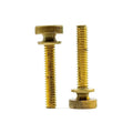 1/4"-20x1/2" Brass Thumb Screw