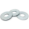 3/8" USS Low Carbon Flat Washers Zinc