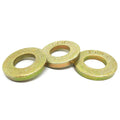 1" SAE Grade 8 Extra Thick Flat Washers Zinc Yellow