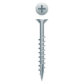 #8 Strong-Point Flat Head w/Nibs 8 x 1-1/2, PH, Type '17',  Zinc