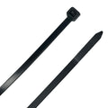 17.8" - 175LBS Nylon Cable Zip Ties UV Resistant Black
