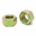 M8-1.00 Class 10 Finished Hex Nuts Fine Thread Zinc Yellow