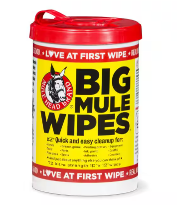 Mule Head Wipes