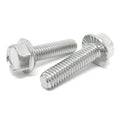 1/2-13x1-1/2" 18-8 Stainless Steel Serrated Hex Flange Bolts