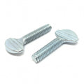 1/4-20x1-1/2" Spade Type Thumb Screws Zinc