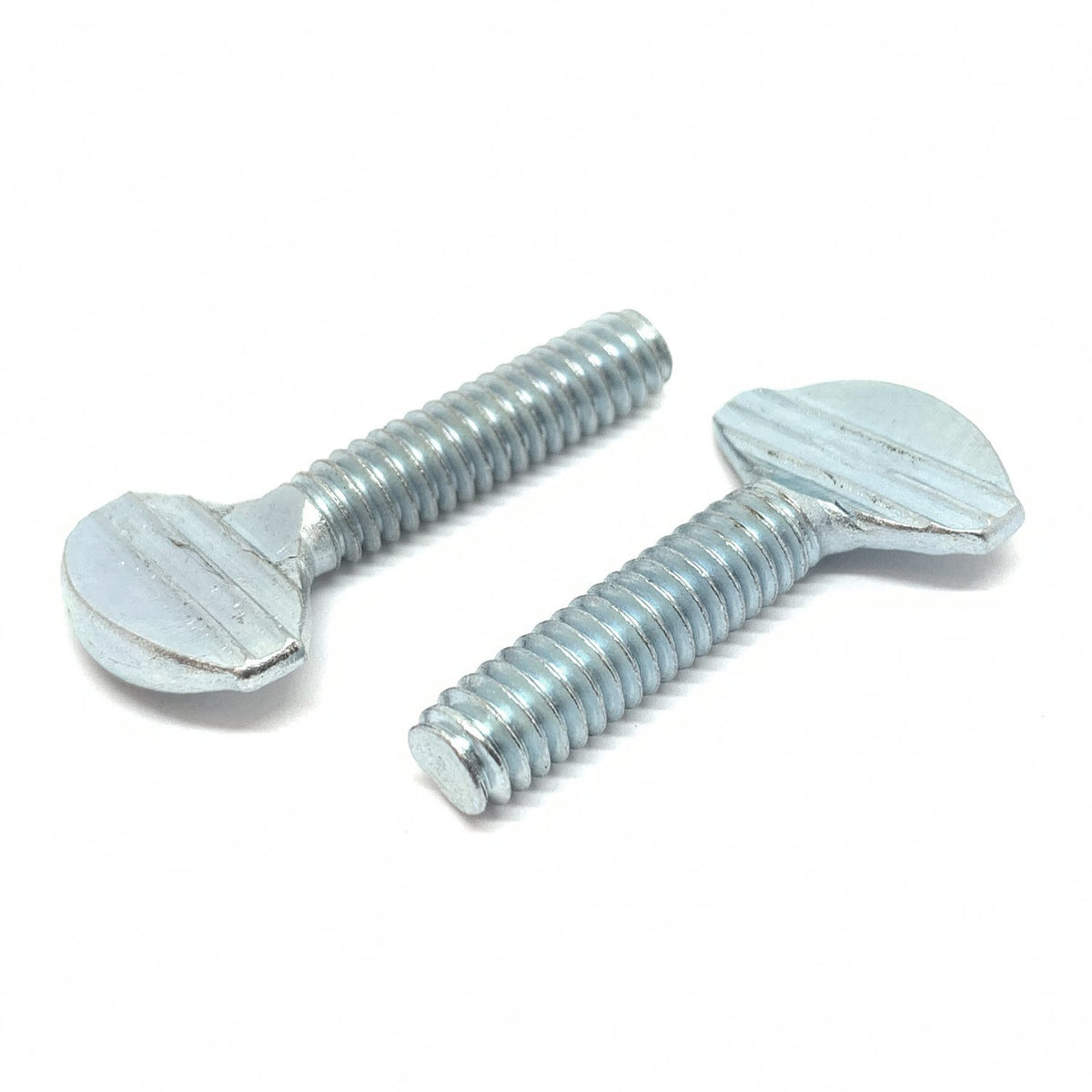 5/16-18x1-1/4" Spade Type Thumb Screws Zinc
